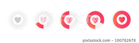 Love meter element Love meter element 100782678