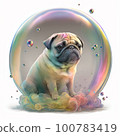 fantasy 3d pug 100783419