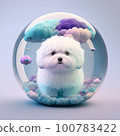 fantasy 3d maltese 100783422
