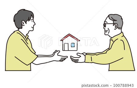 Parent and child inheriting the house 100788943