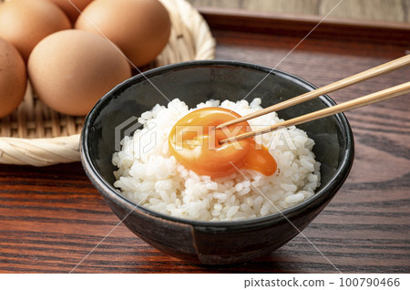Tamagokake Gohan Raw Egg Tamagokake Gohan Raw Egg 100790466