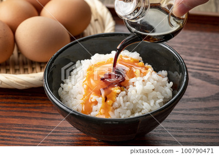 Tamagokake Gohan Raw Egg Tamagokake Gohan Raw Egg 100790471