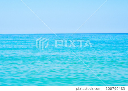 水平線 水平線 100790483