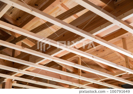 Foundation (framework) of new detached house 100791649