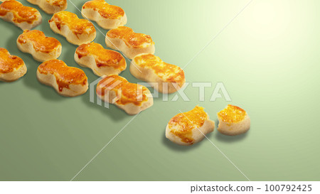 Indonesian cookies to celebrate eid al fitr (Kue Lebaran) 100792425