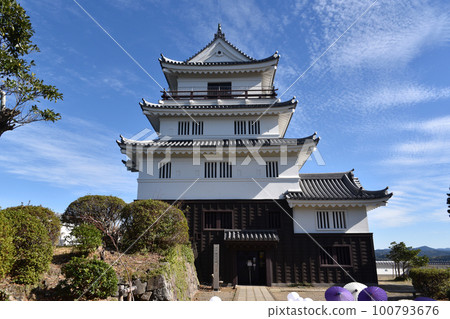 Hirado Castle simulated keep 100793676