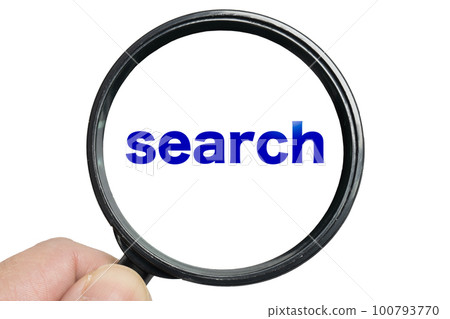 Image to search with magnifier 100793770