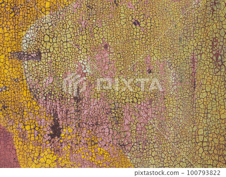 Texture. Metal rusty surface with shabby background paint Texture. Metal rusty surface with shabby background paint 100793822