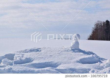 北海道美瑛雪人 北海道美瑛雪人 100795719