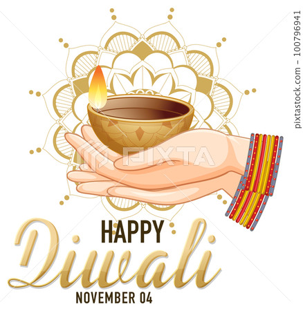 Happy Diwali Day Poster Design Happy Diwali Day Poster Design 100796941