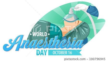 World Anaesthesia Day Logo Design World Anaesthesia Day Logo Design 100796945
