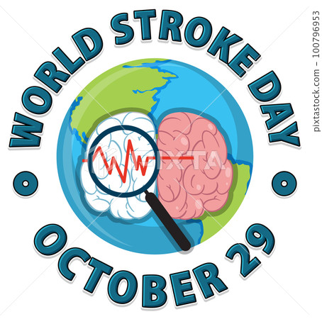 World Stroke Day Banner Design 100796953