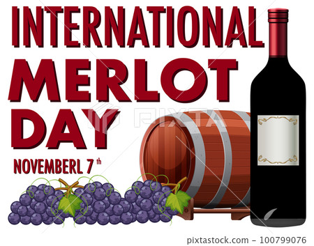 International Merlot Day Banner Design 100799076