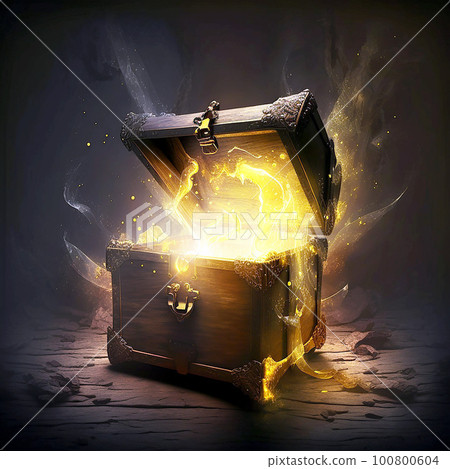 裝有閃亮寶物的寶箱 裝有閃亮寶物的寶箱 100800604