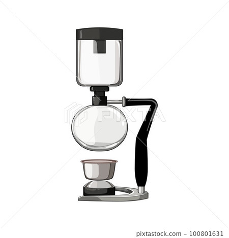 espresso syphon coffee maker cartoon vector illustration espresso syphon coffee maker cartoon vector illustration 100801631