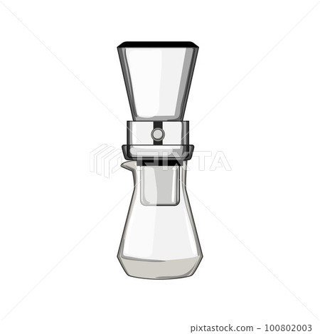 drink ice drip coffee cartoon vector illustration drink ice drip coffee cartoon vector illustration 100802003