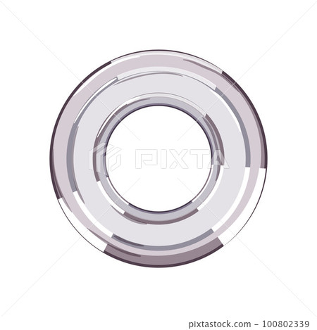 design grommet ring cartoon vector illustration 100802339