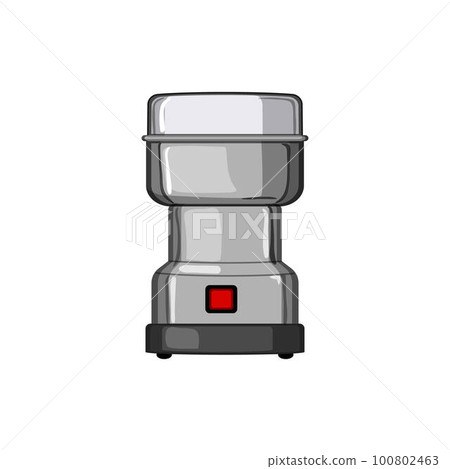 caffeine coffee grinder electric cartoon vector illustration caffeine coffee grinder electric cartoon vector illustration 100802463