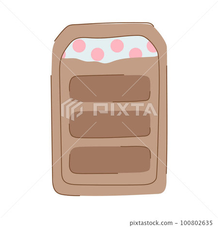 blanket sleeping bag cartoon vector illustration blanket sleeping bag cartoon vector illustration 100802635