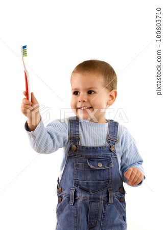 Portrait of happy child Portrait of happy child 100803710