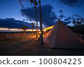 sunset at camp 100804225