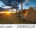 sunset at camp 100804228