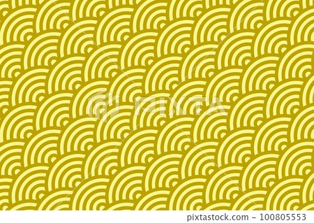 Japanese style illustration background ☆ Qinghai wave ☆ Vector material Japanese style illustration background ☆ Qinghai wave ☆ Vector material 100805553