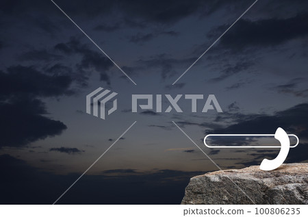 Business contact us concept 100806235