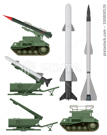 Military missile launcher collection 100808526