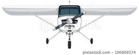 Single Engine Light Aircraft Vector Single Engine Light Aircraft Vector 100808574