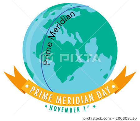 Prime Meridian Day Logo Concept 100809110
