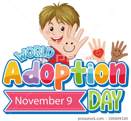 World Adoption Day Logo Design 100809180