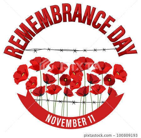 Remembrance Day Logo Design 100809193