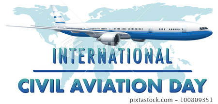 World Civil Aviation Day Banner Design World Civil Aviation Day Banner Design 100809351