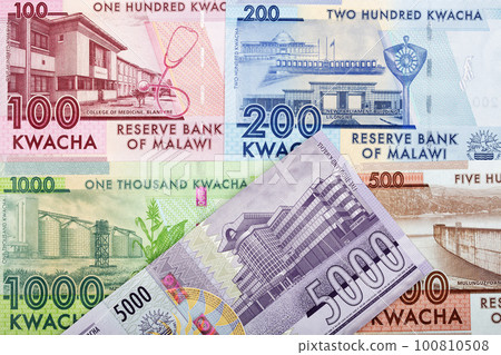 Malawian money - new series of banknotes - reverse side 100810508