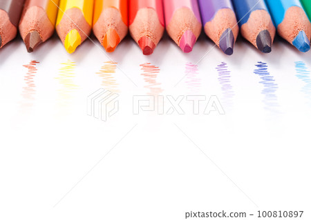 Triangular color pencils Triangular color pencils 100810897