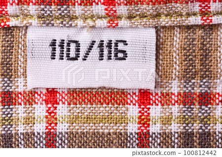 clothing label clothing label 100812442