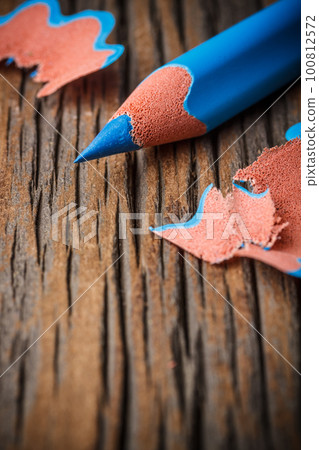 Blue pencil Blue pencil 100812572