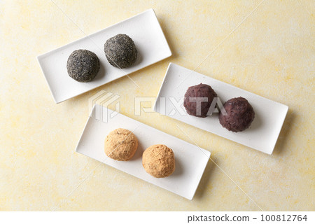 豆瓣醬、黑芝麻、黃豆粉 3種湯圓 100812764