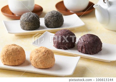 豆瓣醬、黑芝麻、黃豆粉 3種湯圓 100813144