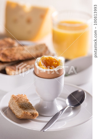 Boiled egg 100813993