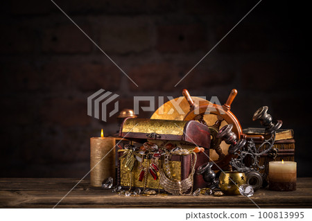 Still life with treasures 100813995