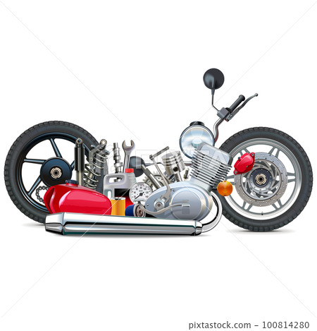 Motorbike spares sales