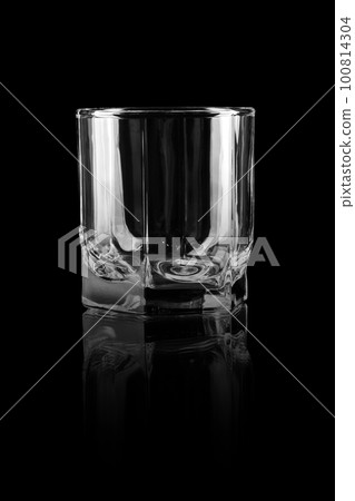 Empty glass for whiskey Empty glass for whiskey 100814304