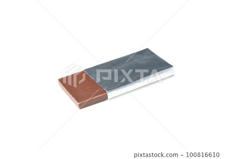 Concept of tasty food, chocolate, isolated on white background Concept of tasty food, chocolate, isolated on white background 100816610