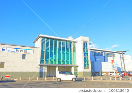 愛知縣丹羽郡扶桑町名鐵柏森站外景 愛知縣丹羽郡扶桑町名鐵柏森站外景 100818640