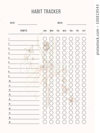 Minimalistic planners , daily, weely, monthly. Annual wall calendar planner template. Week starts on Monday.Clear and simple printable to do list. Business organizer page. Paper sheet. Minimalistic planners , daily, weely, monthly. Annual wall calendar planner template. Week starts on Monday.Clear and simple printable to do list. Business organizer page. Paper sheet. 100819543