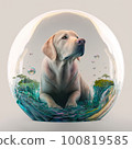 Fantasy 3D Labrador 100819585