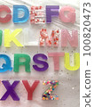 handmade colorful alphabet 100820473