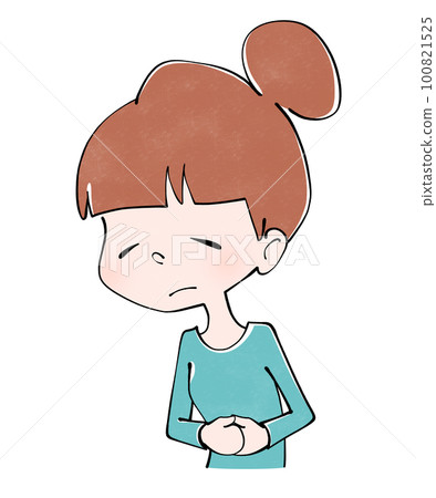hungry woman 100821525